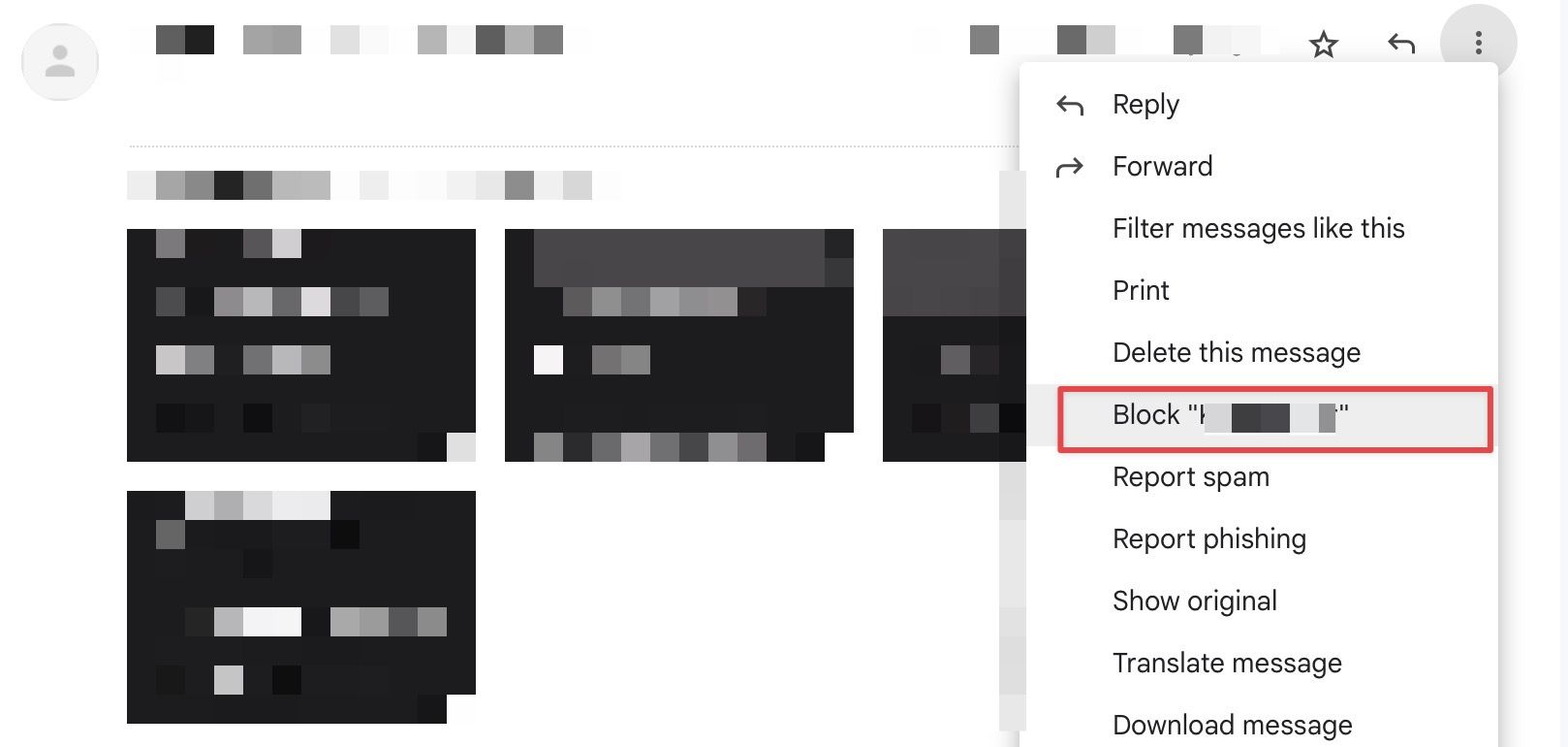 Bloqueie remetentes irritantes no Gmail