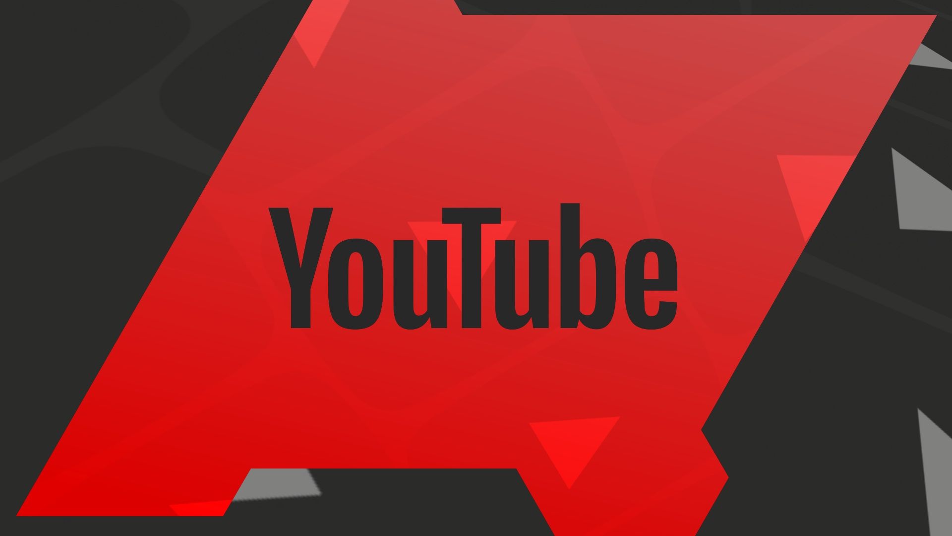 O logotipo do YouTube dentro de um logotipo vermelho do Android Police