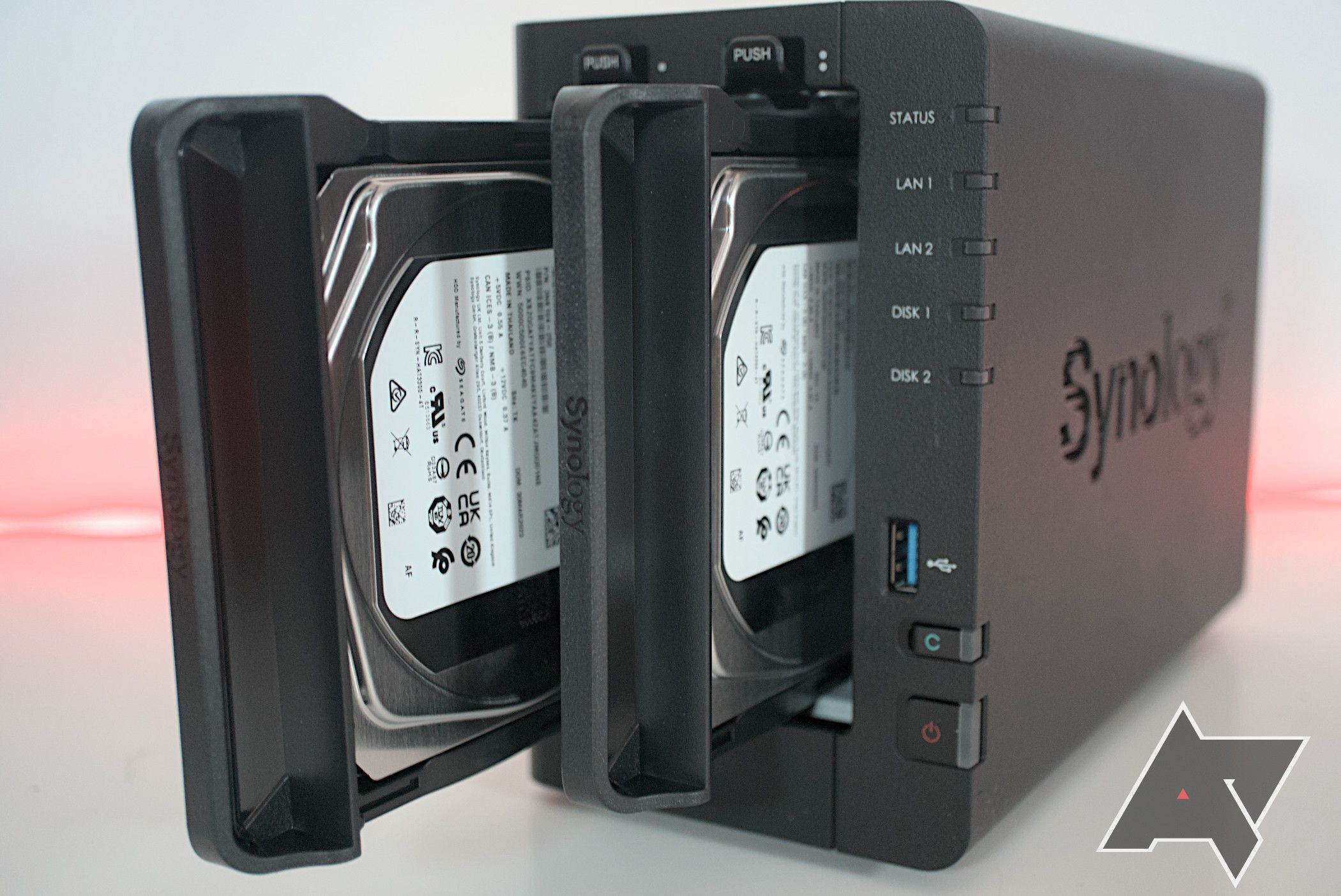Instalando unidades dentro do Synology DiskStation DS224+