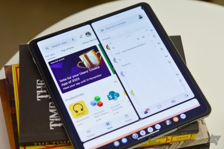 O OnePlus Open ensina Samsung e Google em multitarefa dobrável