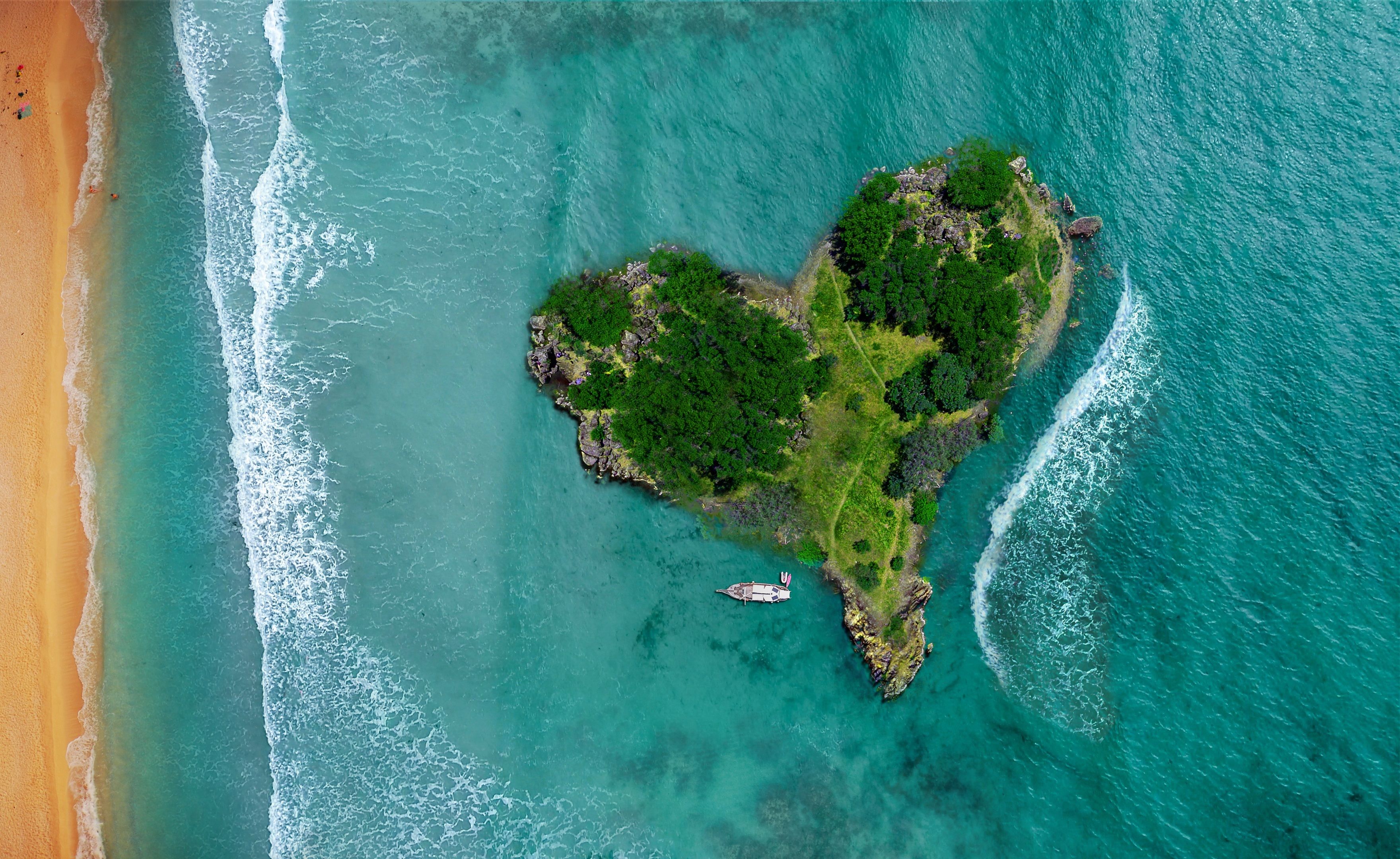 Ilha em forma de coração