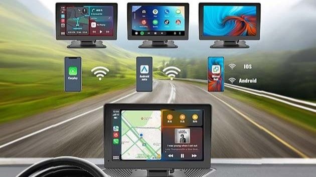 Este monitor de carro sem fio Android Auto custa apenas US $ 90 por tempo limitado