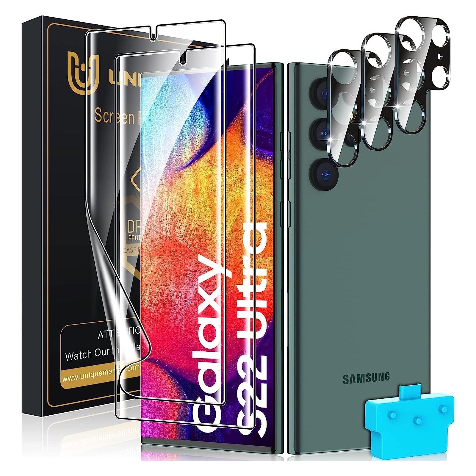 Protetor de tela UniqueMe para Samsung Galaxy S22 Ultra 