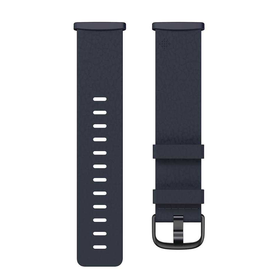 Fitbit Vegan Leather Band para Fitbit Versa 4 em um fundo branco