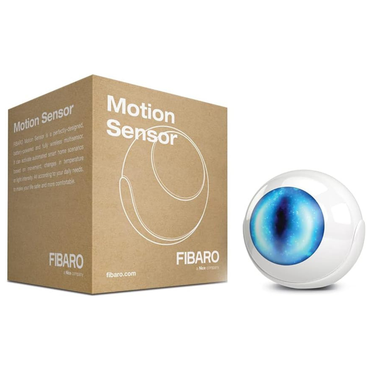 O sensor de movimento Fibaro 