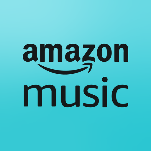 Logotipo da Amazon Music. 