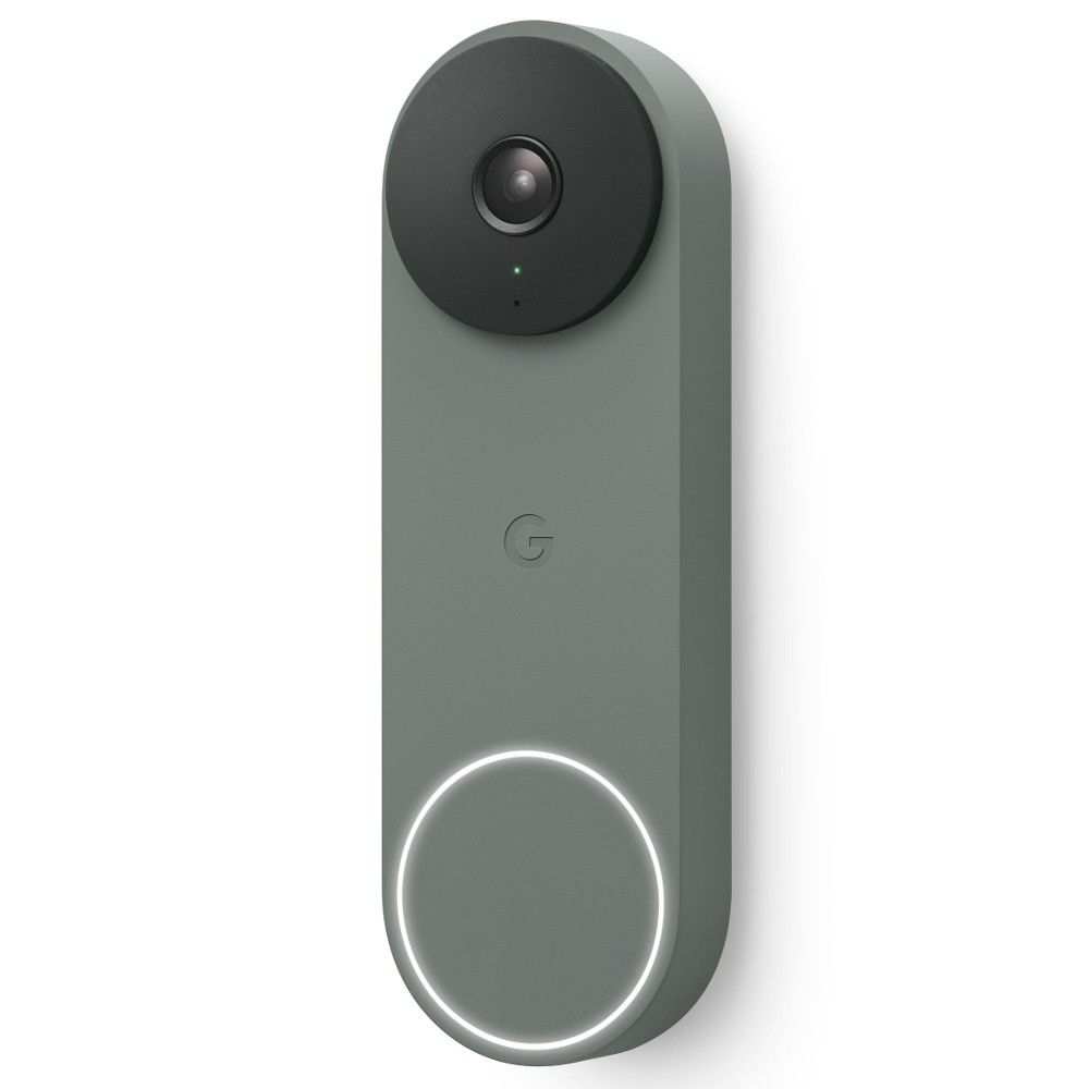 Google Nest Doorbell (2ª geração, com fio) renderizado em Ivy