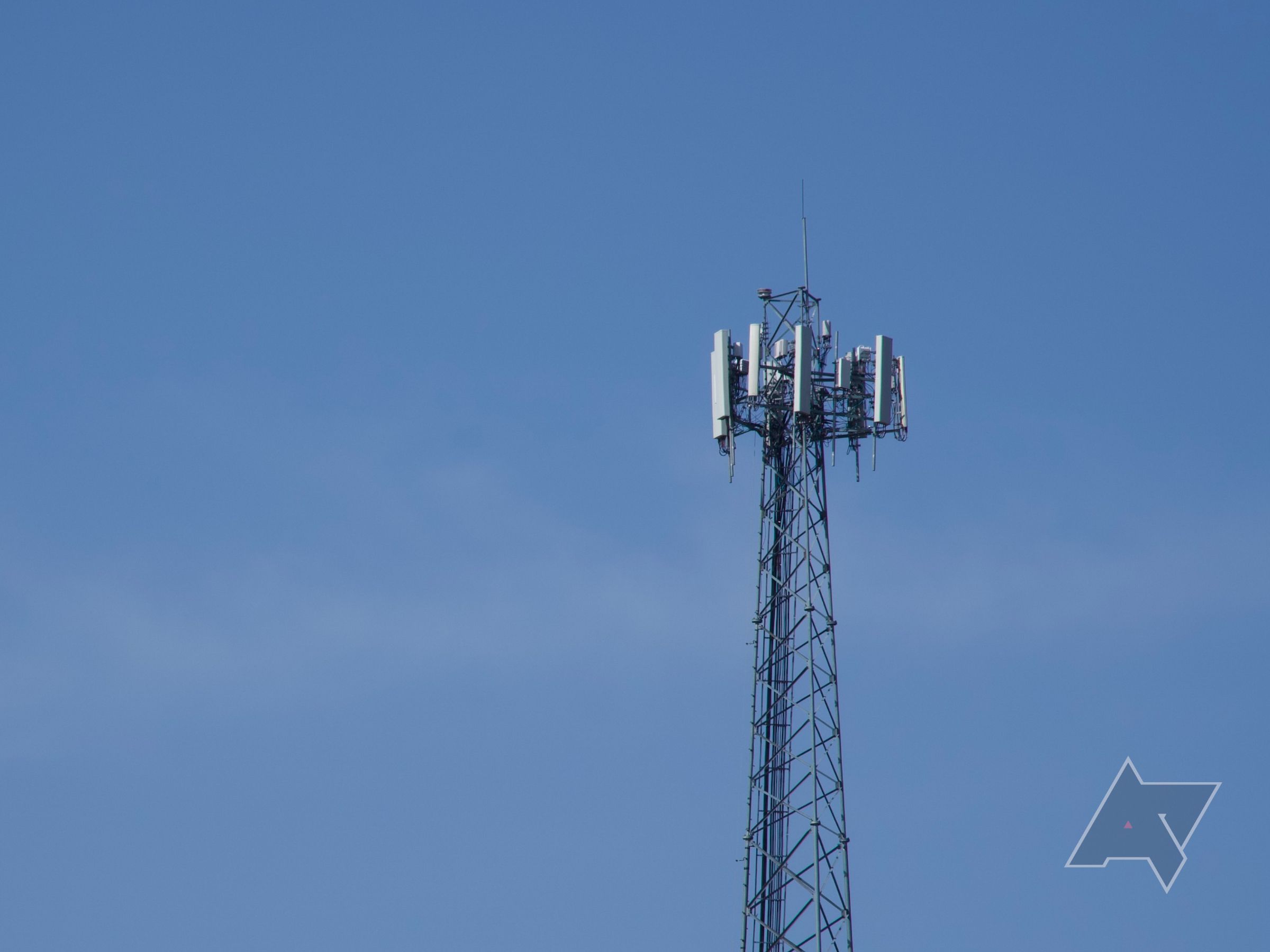 Uma torre de telefonia celular da AT&T