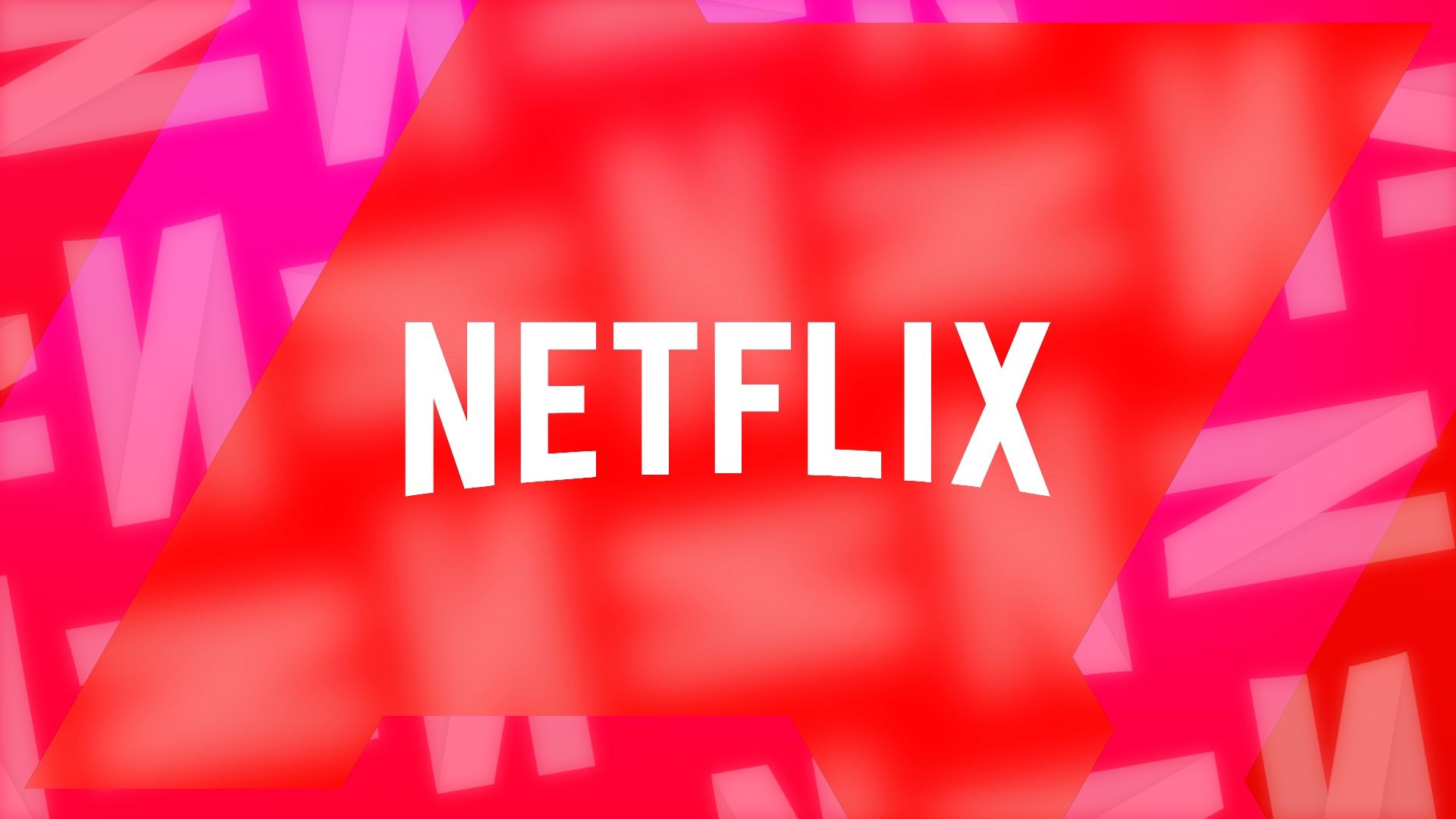 Logotipo da Netflix contra um fundo vermelho