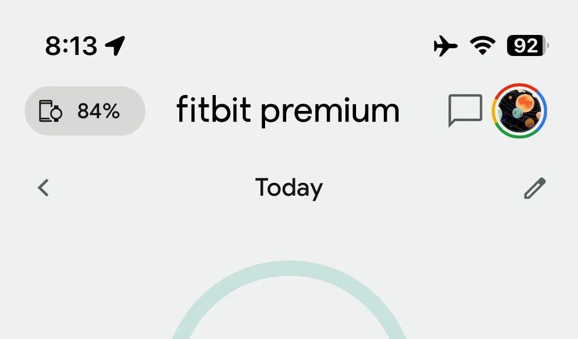 Bateria Fitbit iOS