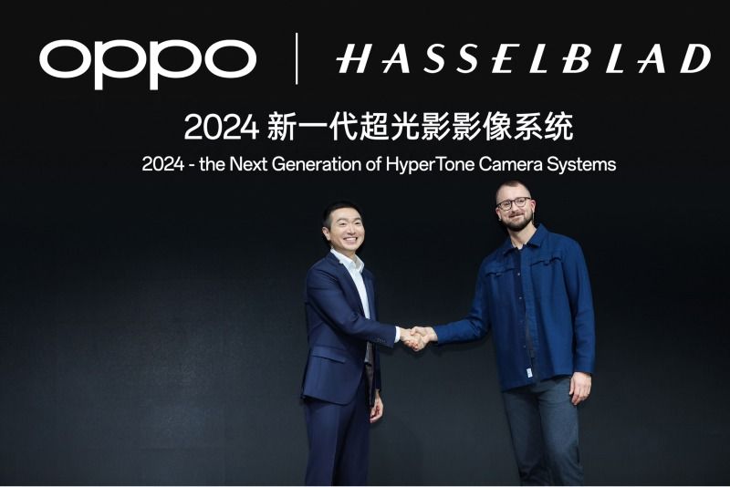 Extensão da parceria entre Oppo e Hasselblad anunciada em Paris