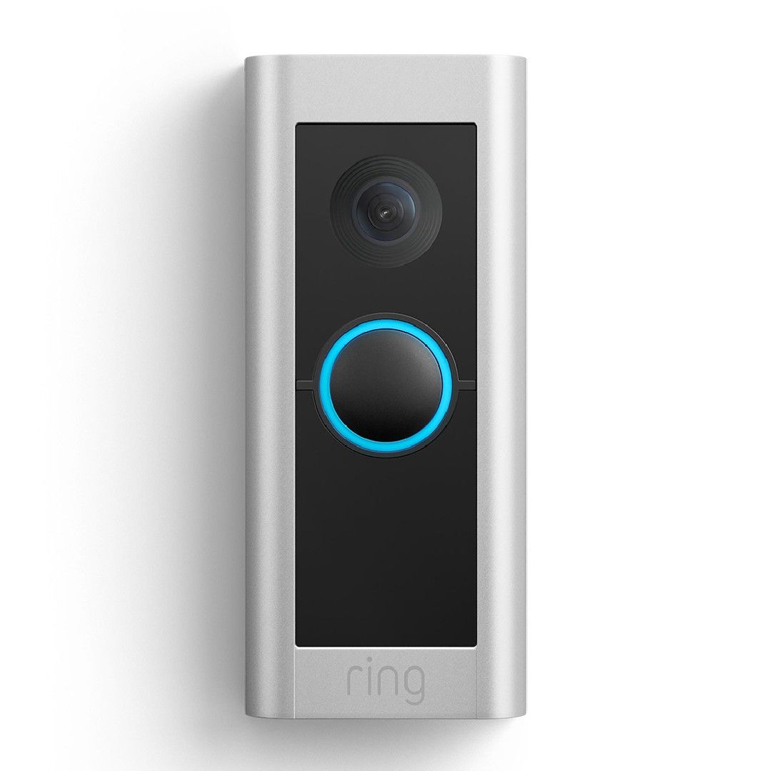 Ring Video Doorbell Pro 2 contra um fundo branco