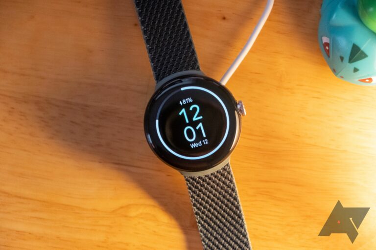 Seu Pixel Watch poderá notificá-lo em breve quando estiver totalmente carregado