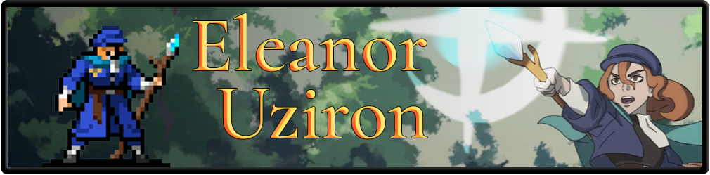 Banner do personagem Eleanor Uziron dos Sobreviventes de Vampiros