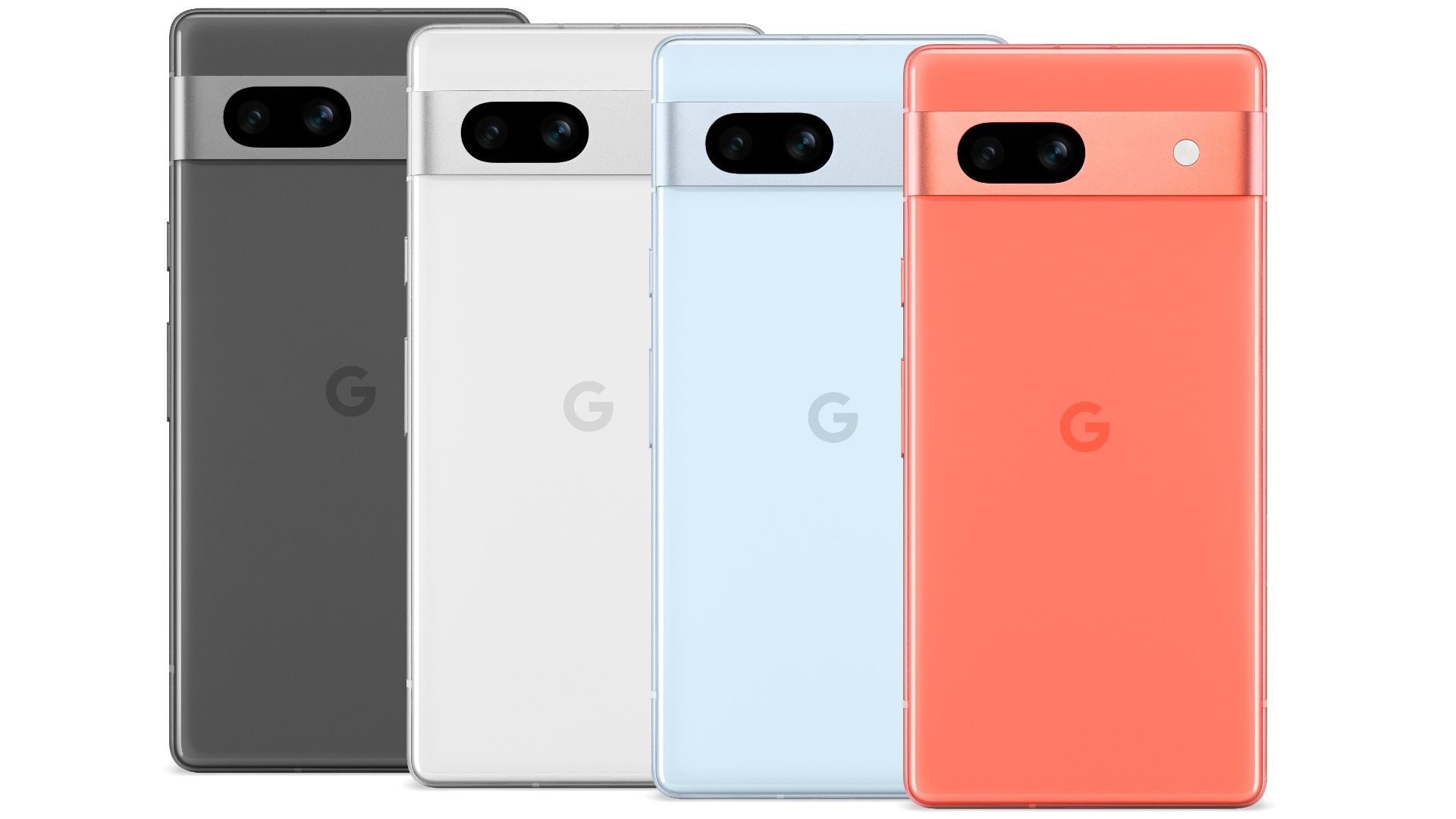 Google Pixel 7a em todas as cores