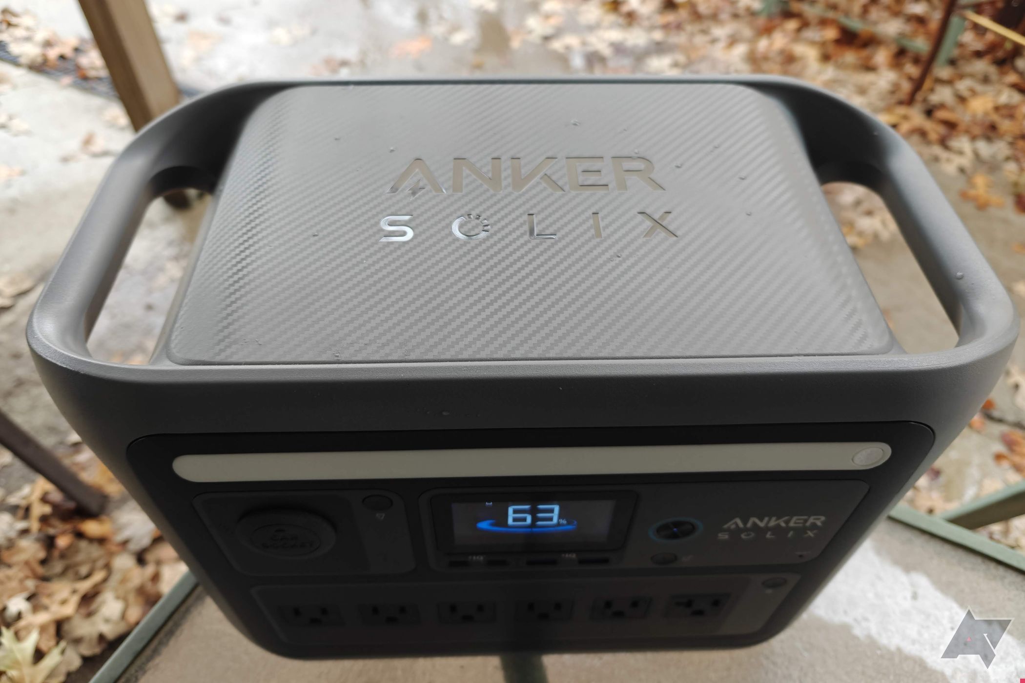 Parte superior do Anker Solix C1000 