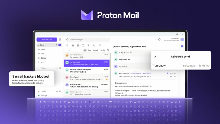 Proton Mail agora tem mais uma vantagem sobre o Gmail no desktop