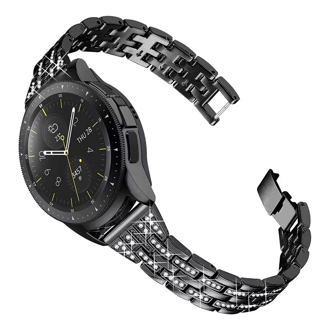 Pulseira de relógio Joyozy com conjunto de diamantes para Samsung Galaxy Watch 5