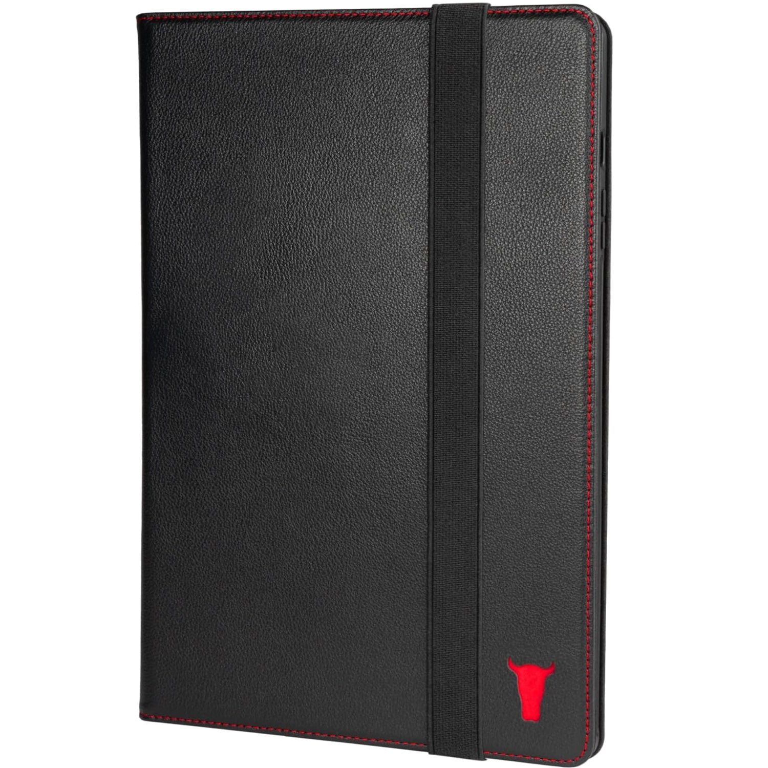 Capa de couro Torro para Galaxy Tab S9 mostrada verticalmente no tablet