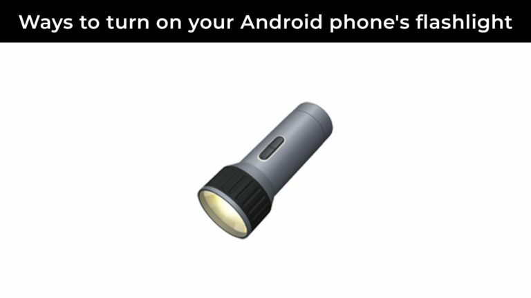 Como ligar a lanterna do seu telefone Android