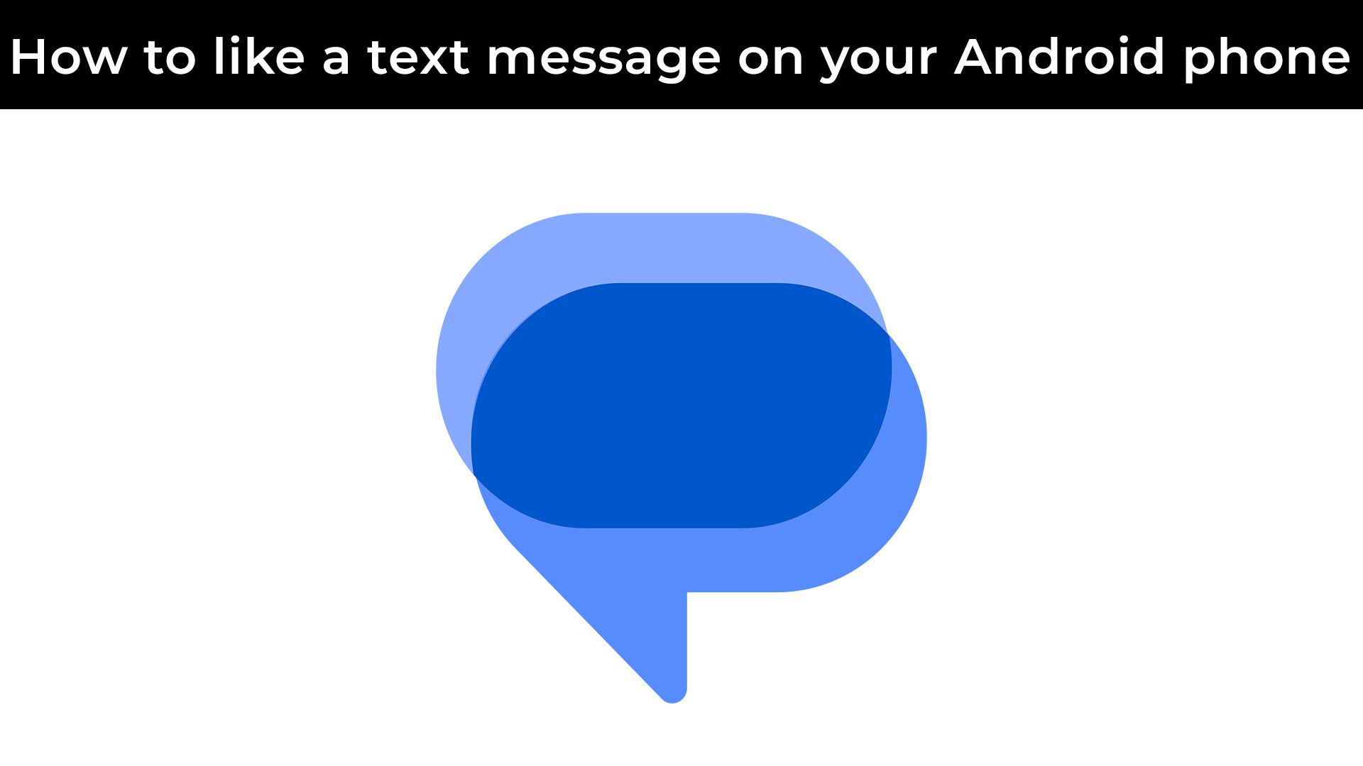 Como curtir uma mensagem de texto na miniatura do vídeo do seu telefone Android