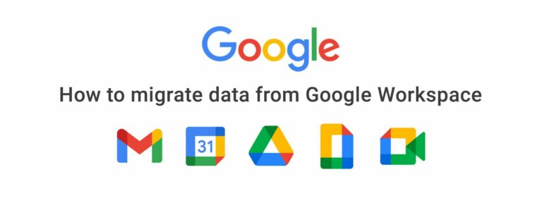 Como usar o Google Takeout para migrar seus dados do Google Workspace
