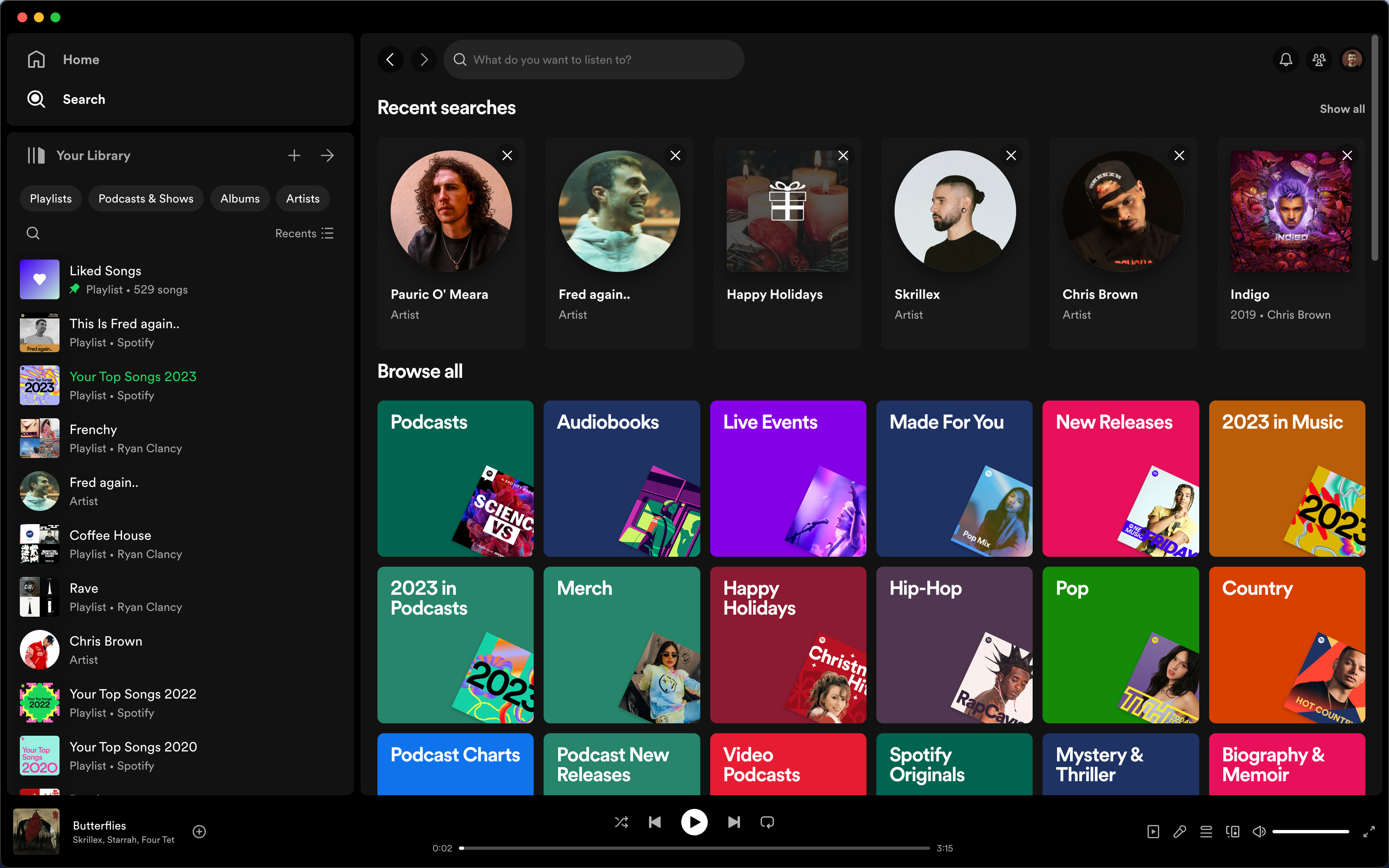 Interface Spotify-Music