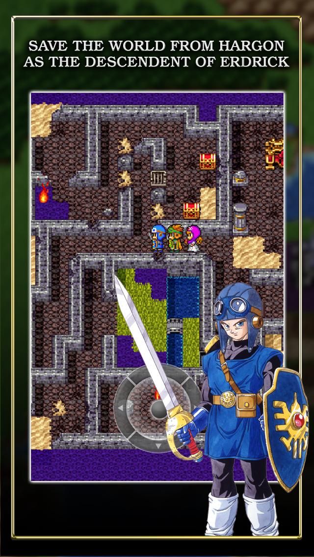 captura de tela de Dragon Quest 2 no Android