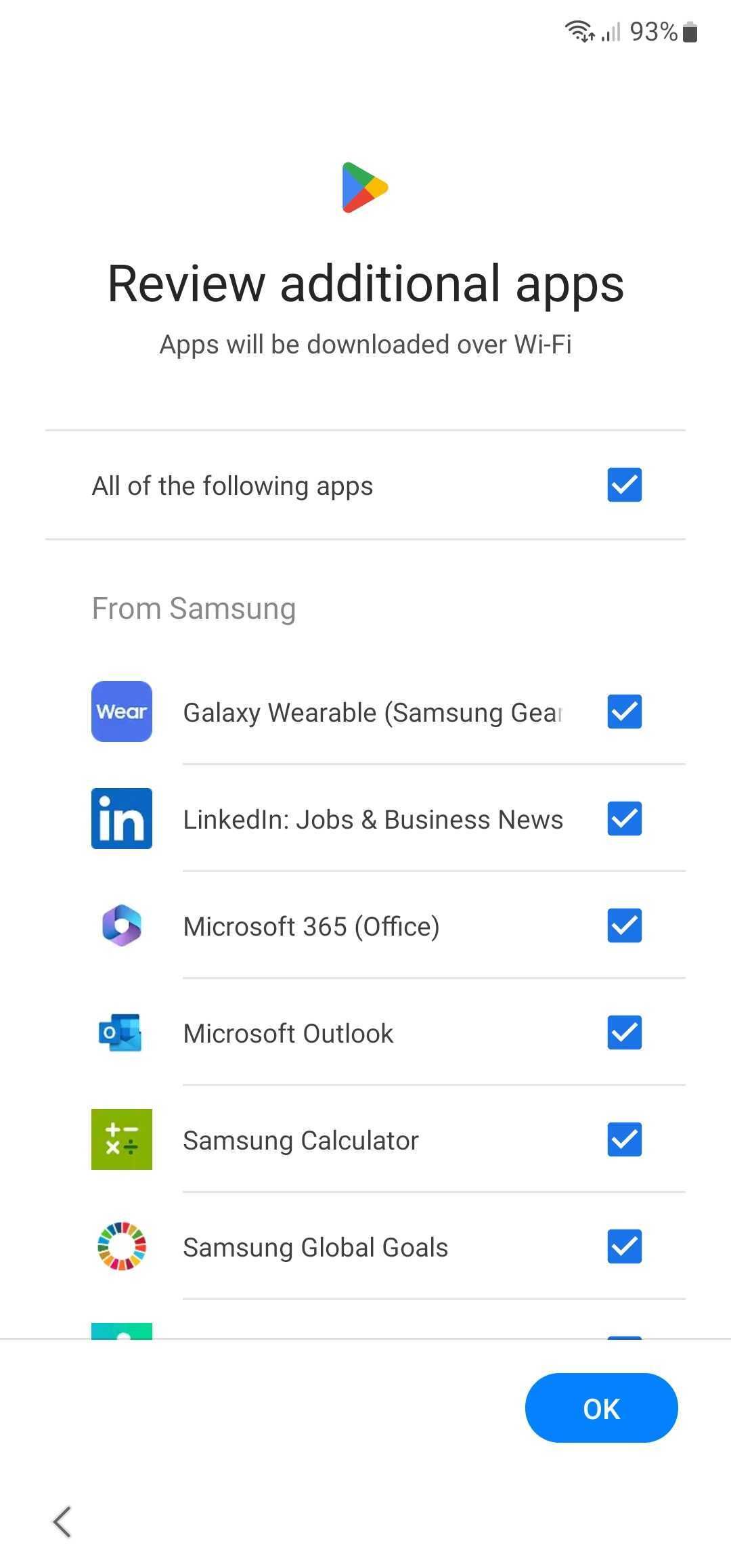 Os aplicativos adicionais que podem ser removidos de um telefone Samsung Galaxy