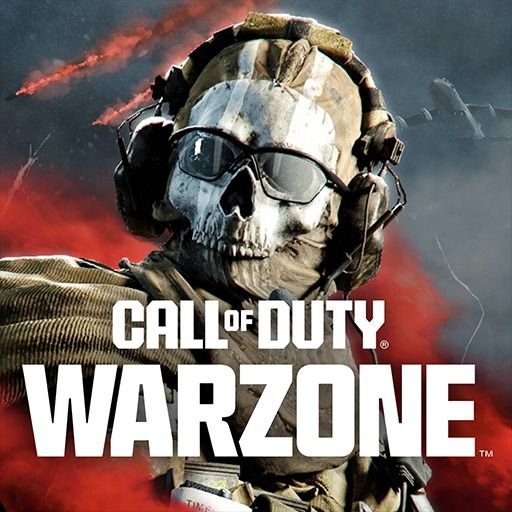 texto branco da zona de guerra do Call of Duty sobre pessoa mascarada