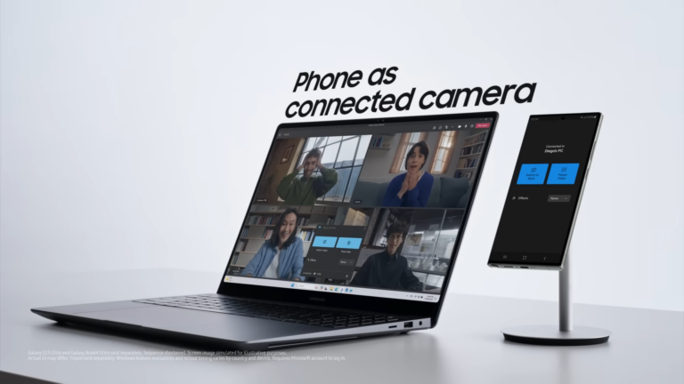 É aqui que você poderá usar seu telefone Samsung Galaxy como webcam do seu PC