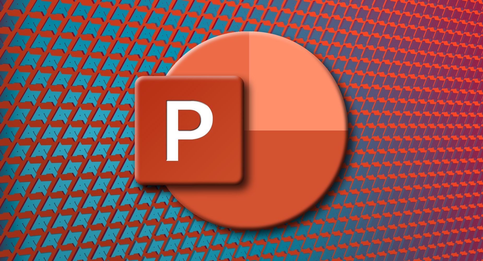 Logotipo do PowerPoint sobre uma variedade de logotipos da AP