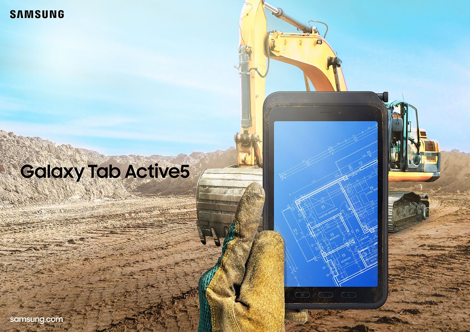 Estilo de vida do Samsung Galaxy Tab Active 5