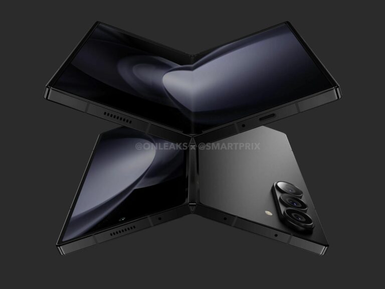 Samsung Galaxy Z Fold 6 leaked render