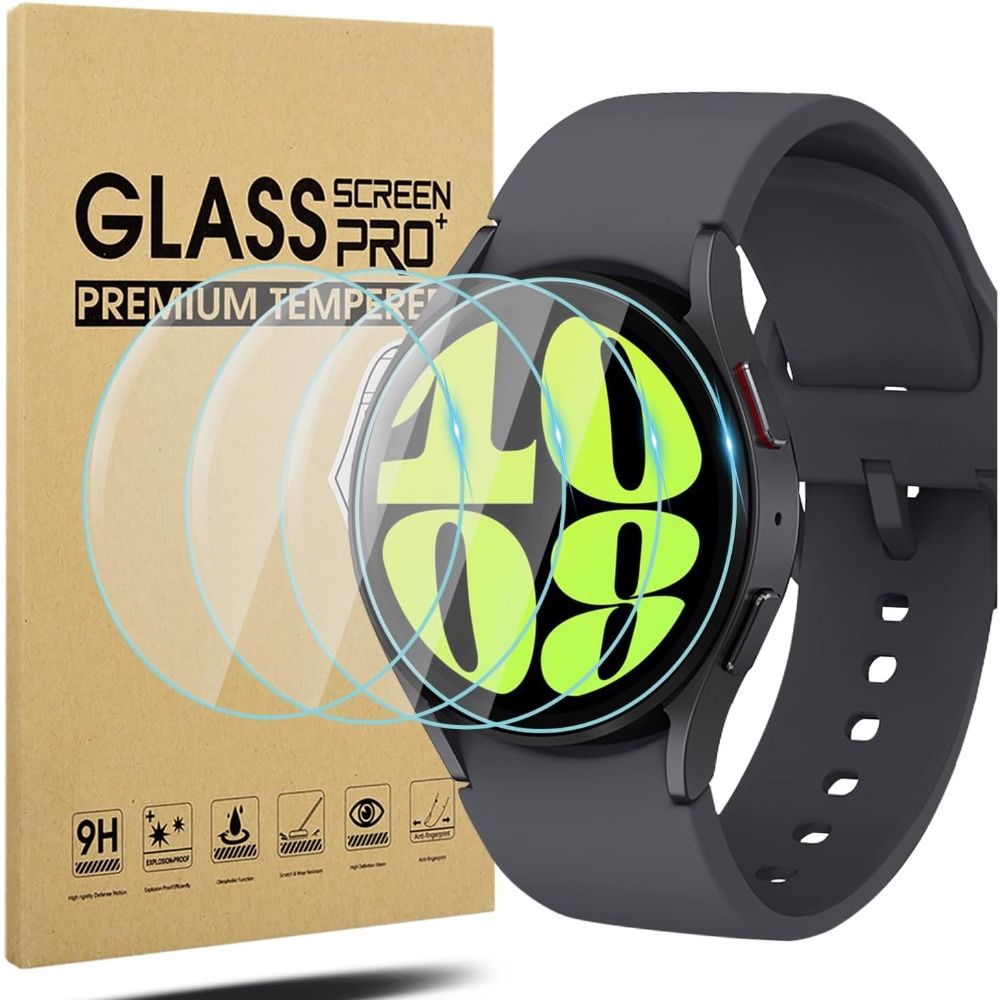 Protetor de tela de vidro temperado Suoman para Galaxy Watch 6