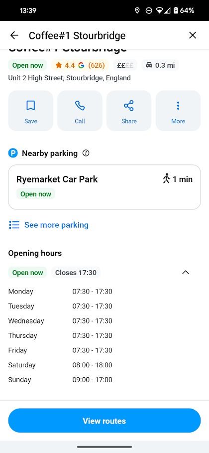 informações de localização do Waze no Android