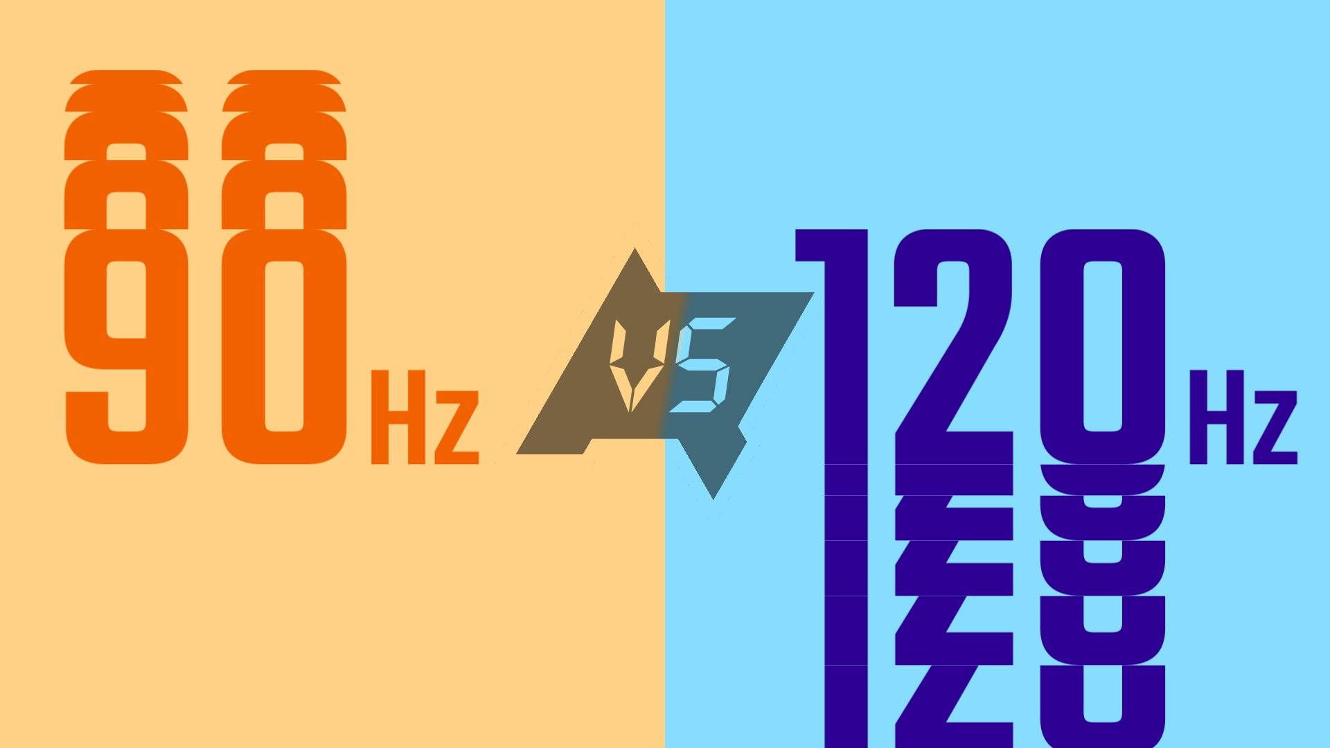 Taxa de atualização de 90 Hz vs. taxa de atualização de 120 Hz