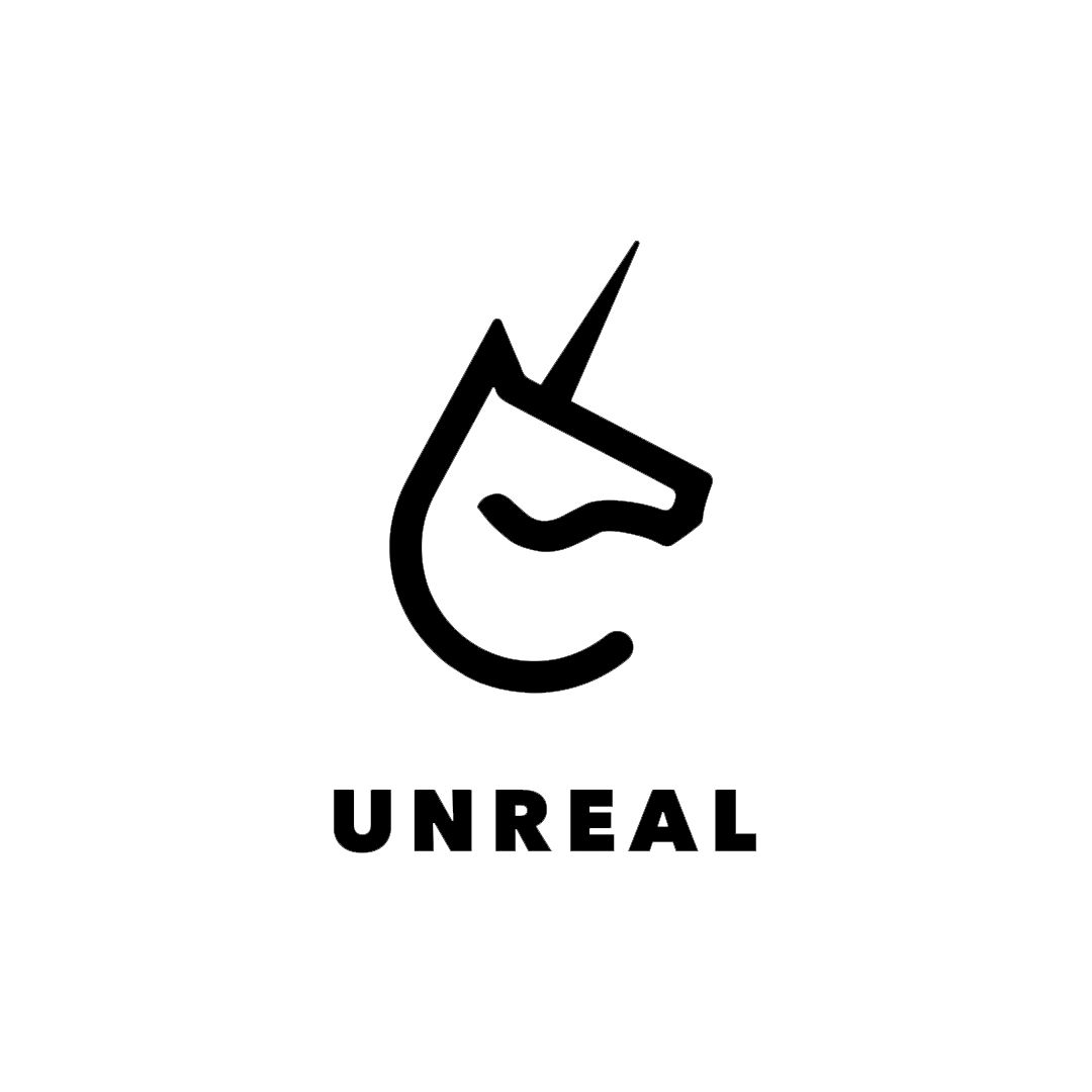 Logotipo e marca nominativa UNREAL Mobile