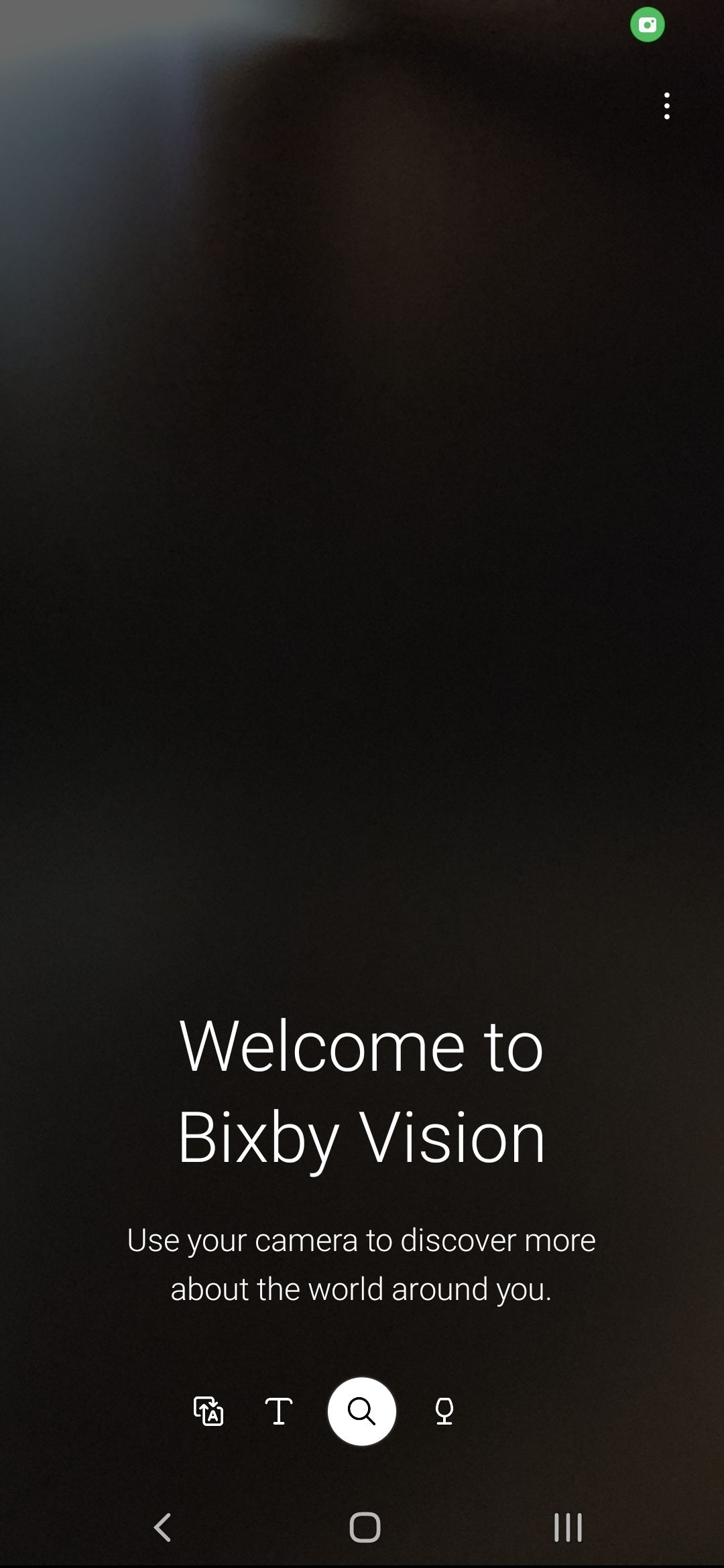 Visão Bixby