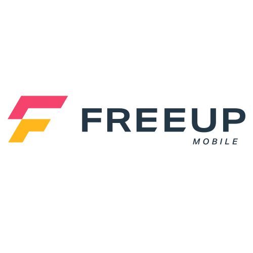 Logotipo e marca nominativa do FreeUp Mobile