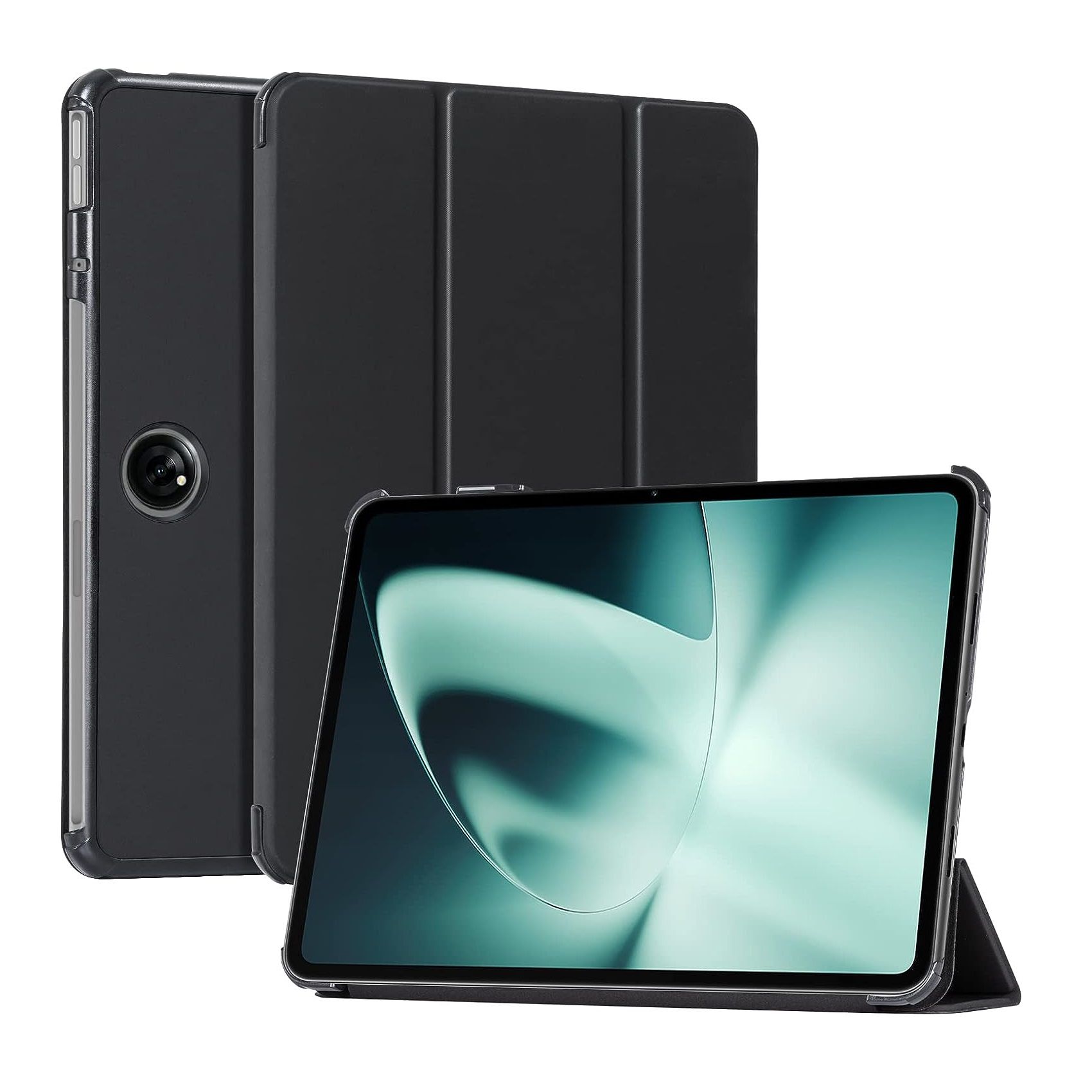 Capa CoBak para OnePlus Pad na cor preta sobre fundo branco