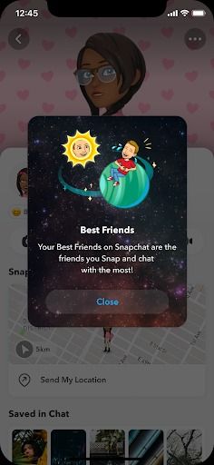 Verifique o status de amizade do Snapchat