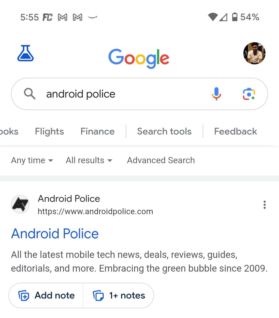Pesquisa avançada do Google Android-1