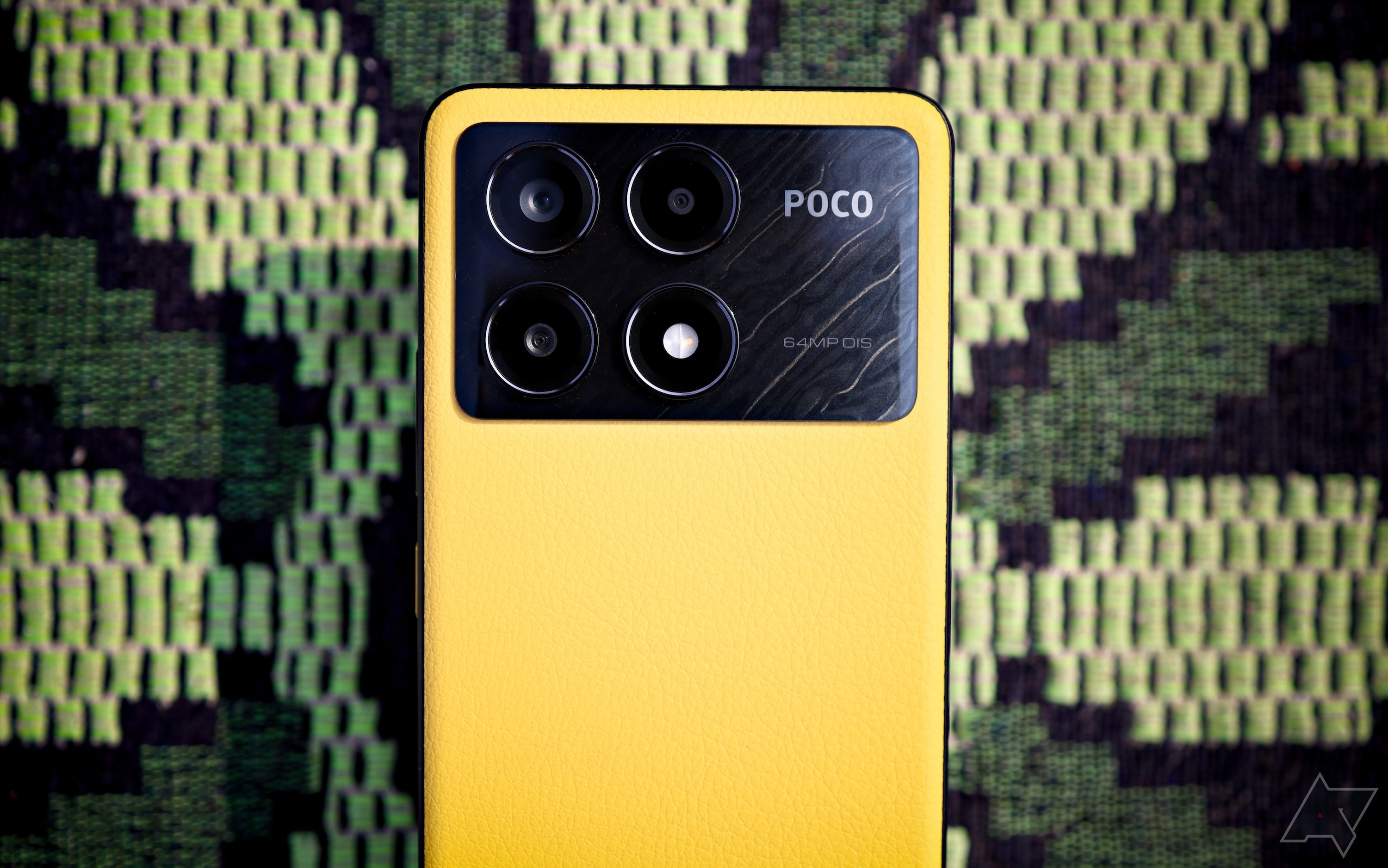 Close da câmera do Poco X6 Pro