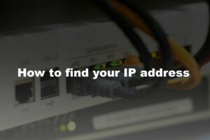 Como encontrar seu endereço IP