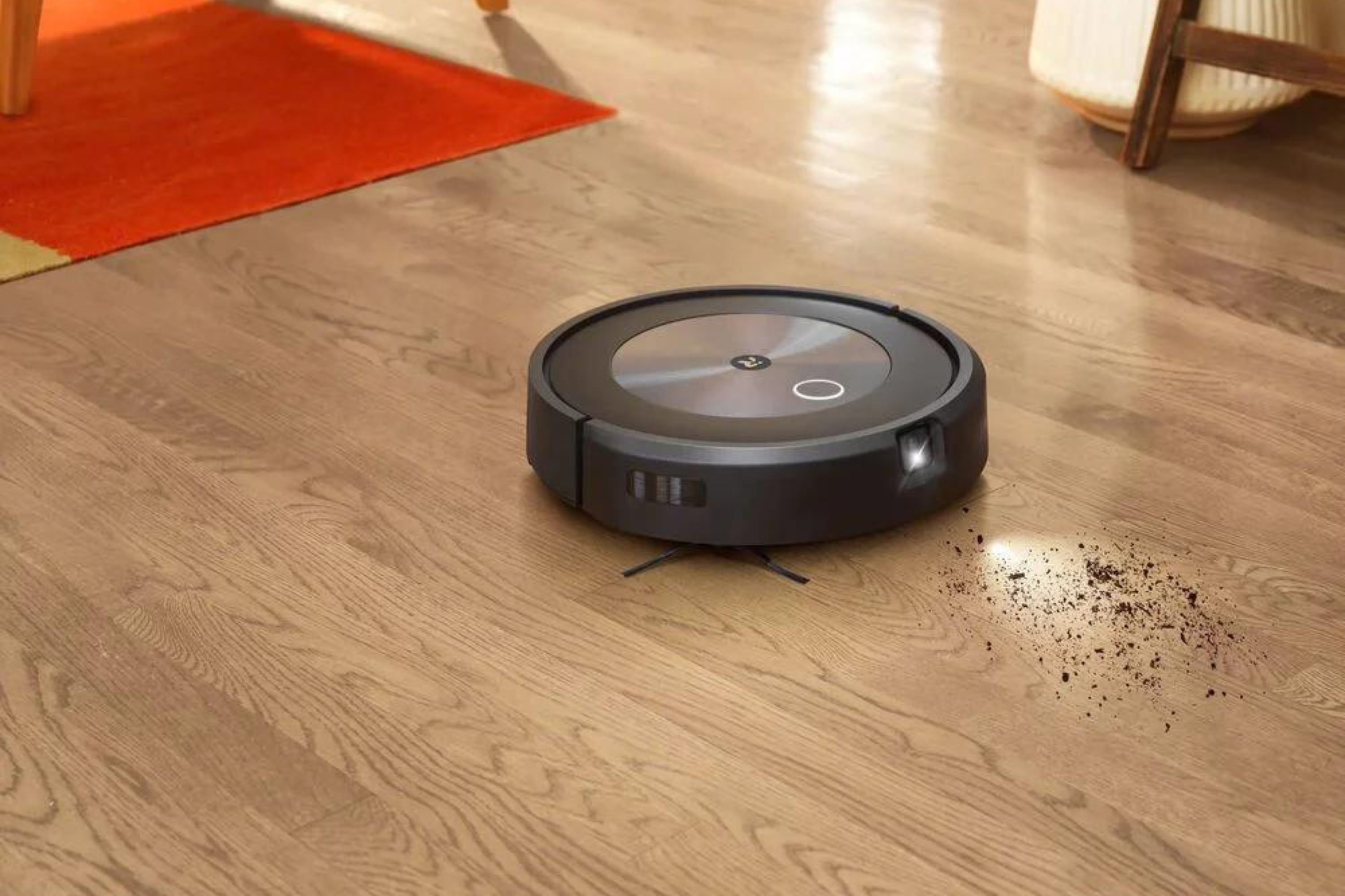 Roomba Combo j5 varrendo o chão