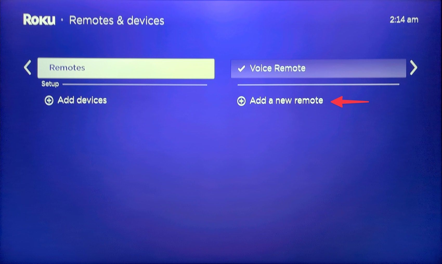 Adicione um novo controle remoto ao Roku