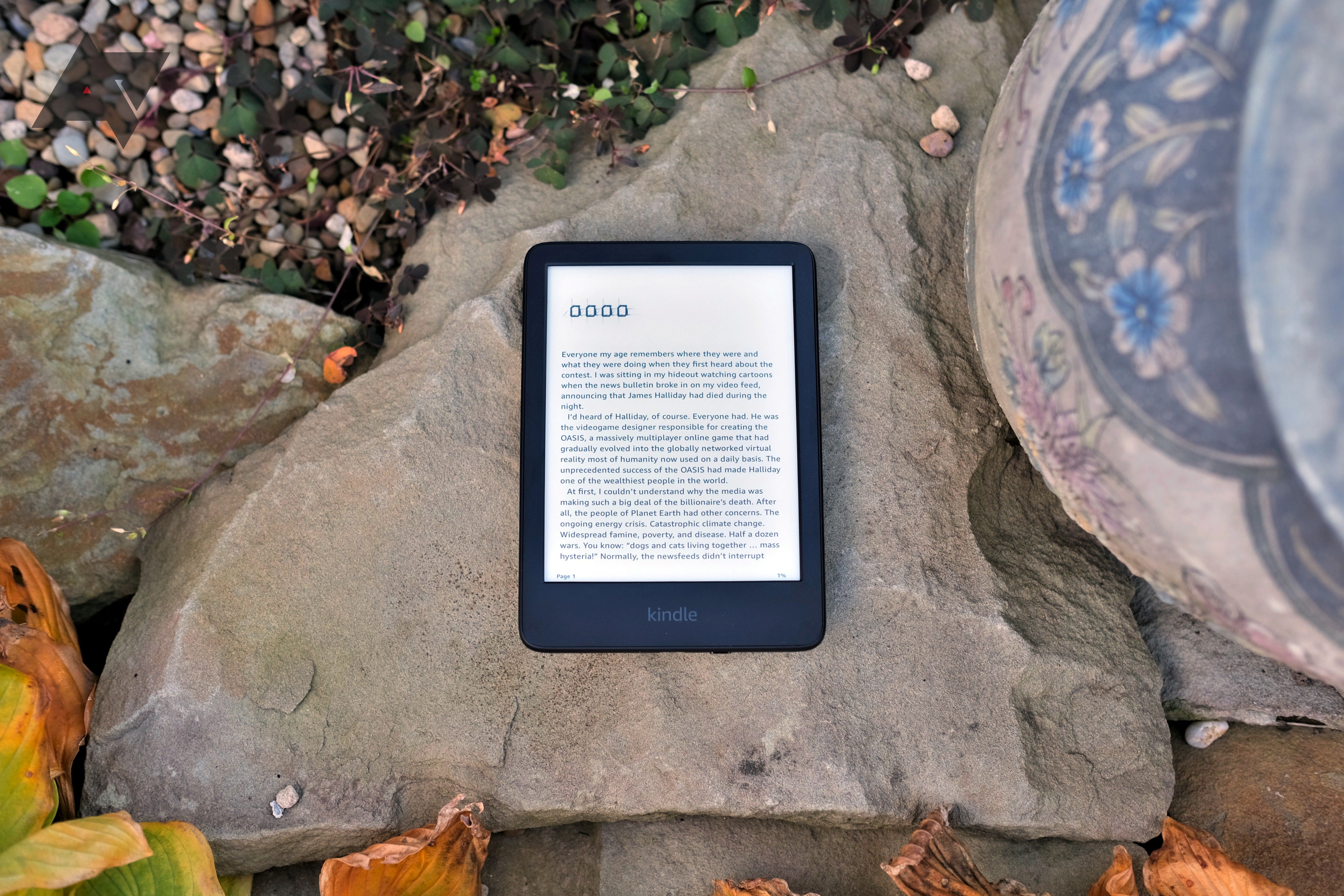 Pedras frontais de análise do novo Kindle