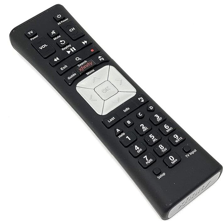 Um controle remoto Xfinity XR5