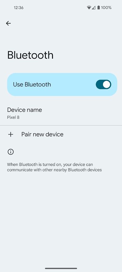 alternar bluetooth no android